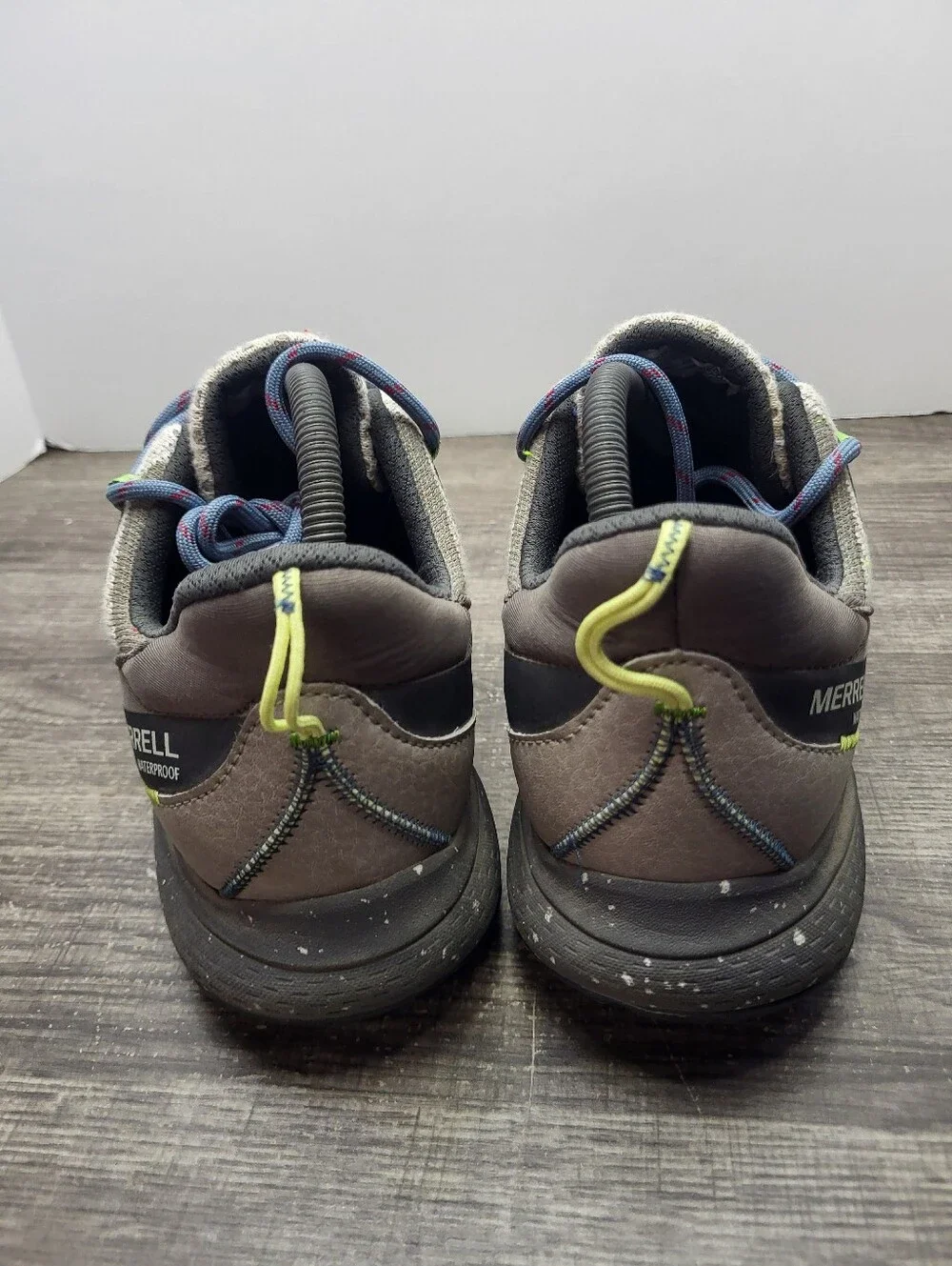Merrell Bravada 2 Knit Waterproof Brindle Hiking Trail Shoes Womens Size 11 Wide